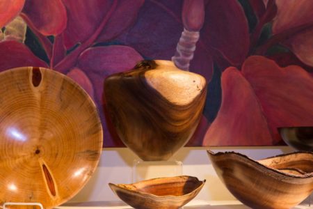 14th annual Honolulu Woodturners show at Nohea Gallery 