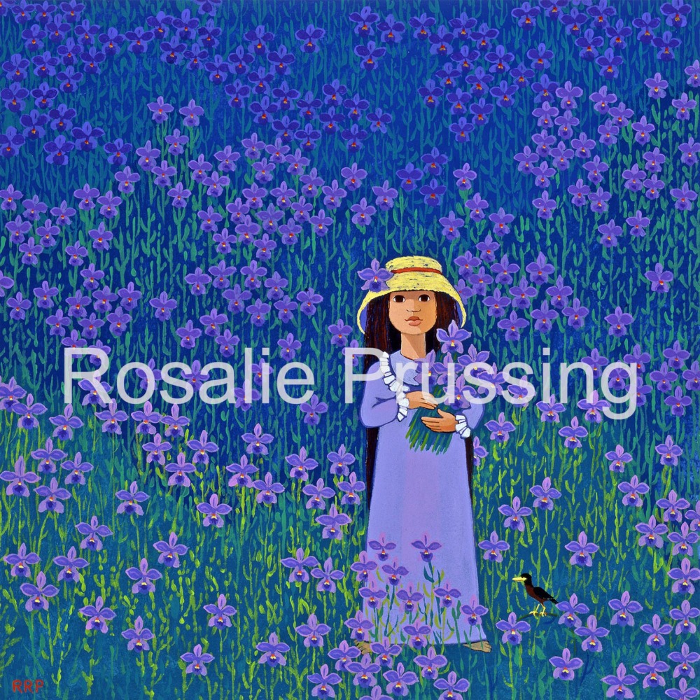 Rosalie Prussing Hawaii's Native Orchids Giclée Print, custom sizes