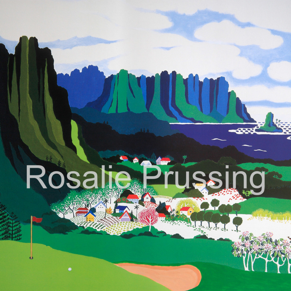Rosalie Prussing Par at Pali-Hawaii Giclée Print, custom sizes