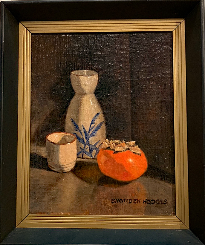 【M4号】 untitled いちじく 油画 油彩 oil painting Snowden-Hodges-Prosperity-
