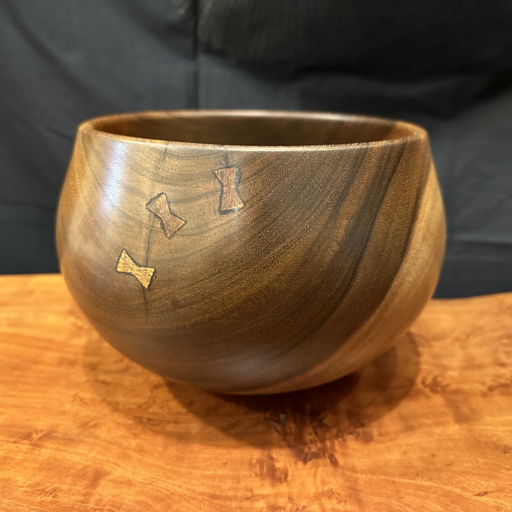Chris Boerner Koa Bowl with Pewa 5.25