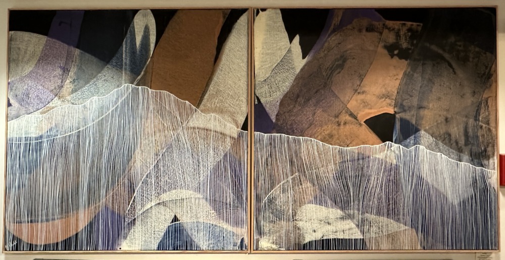 Haunani Hess 'Hau'ula' Mixed Media Painting 36