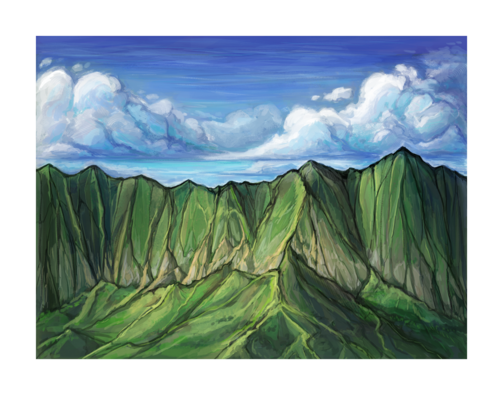 Jorden Prussing 'Clouds above the Ko'olau' 12