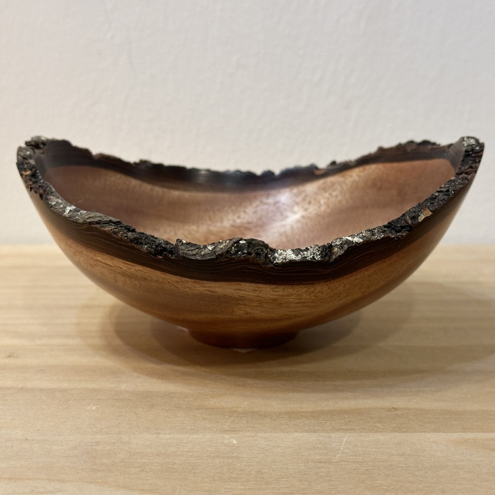 Kamani 12” wood bowl made in outlet the Philippines